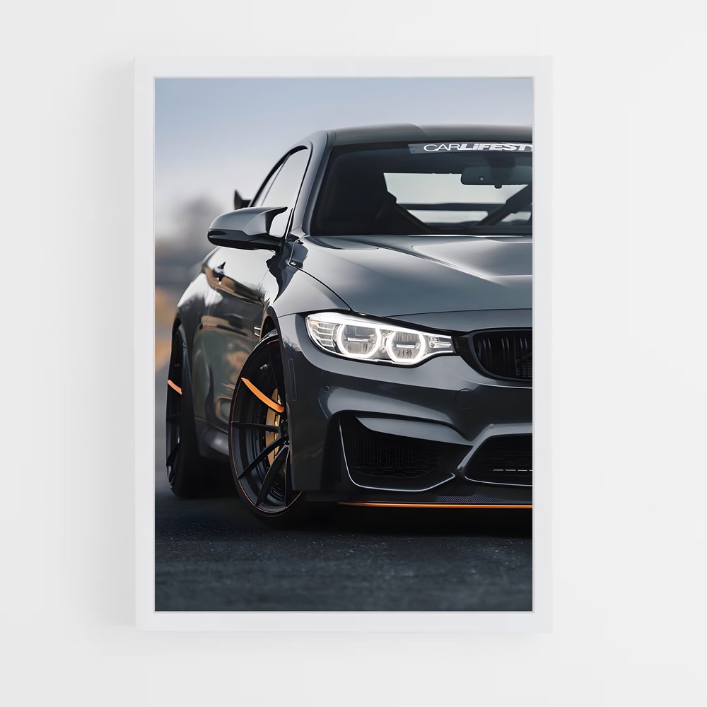 Poster Gold Rush M4 – affiche BMW (vue 3)